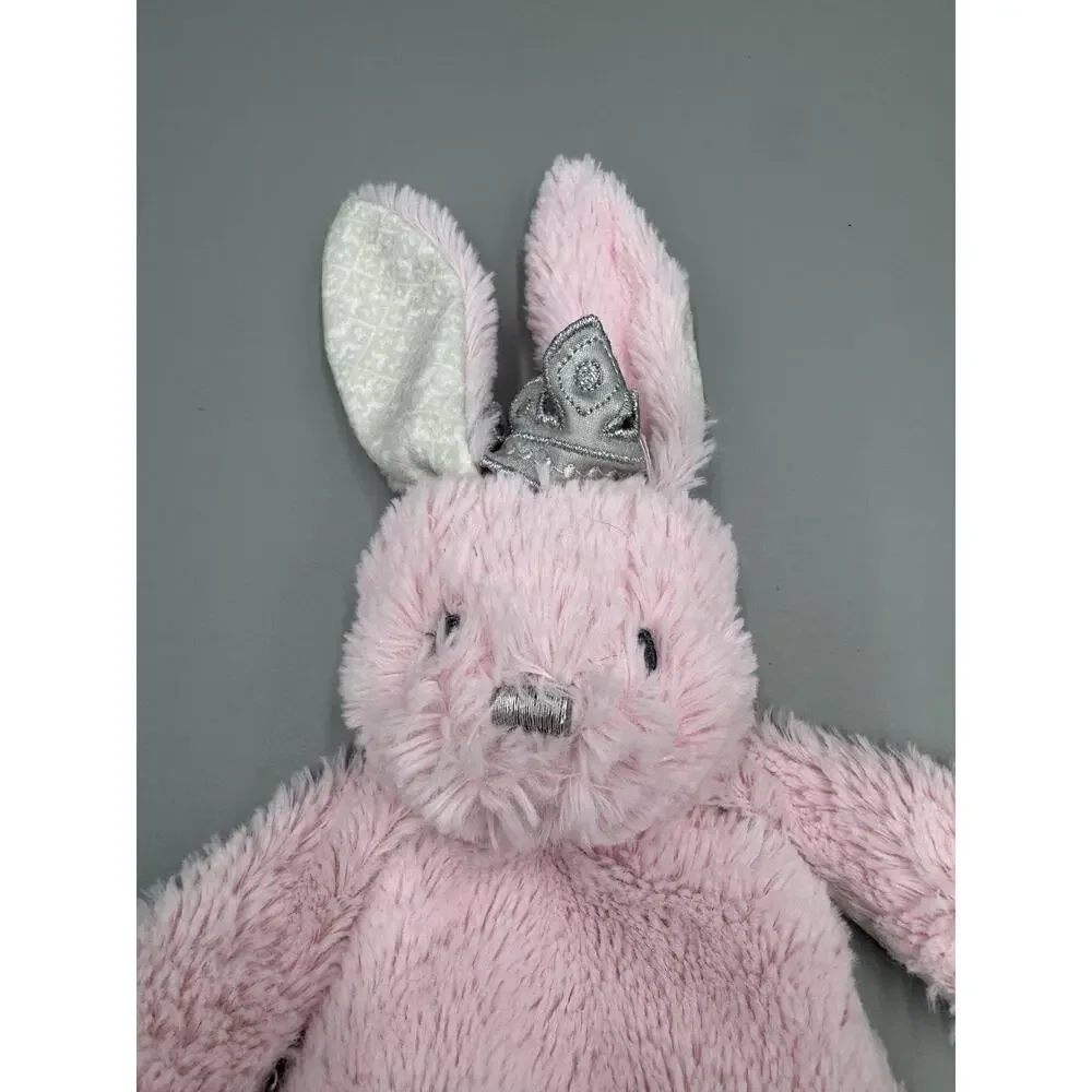 Nat & Jules Little Princess Pink Bunny Rabbit Lovey Plush Baby Security Blanket